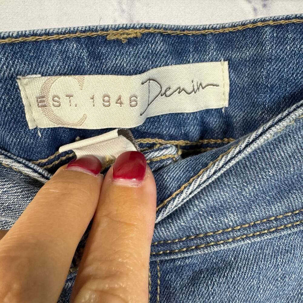 C Est. 1946 Jeans Womens Adult Size 10 Blue Denim Curvy Stretch - Picture 5 of 7